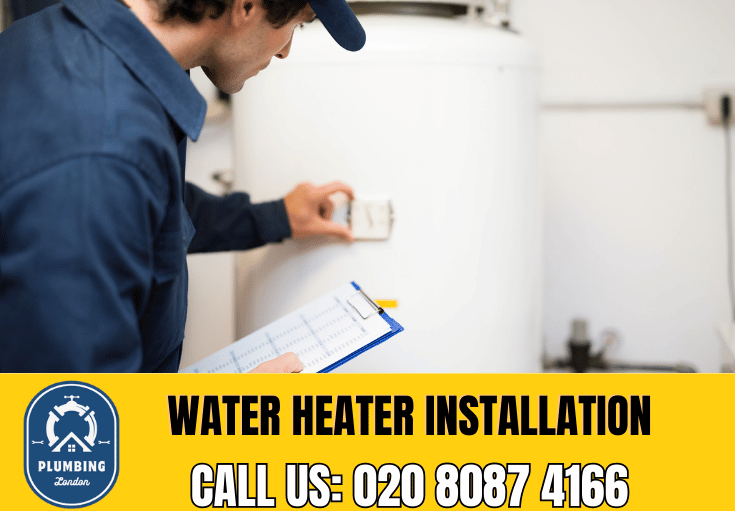 water heater installation Golders Green